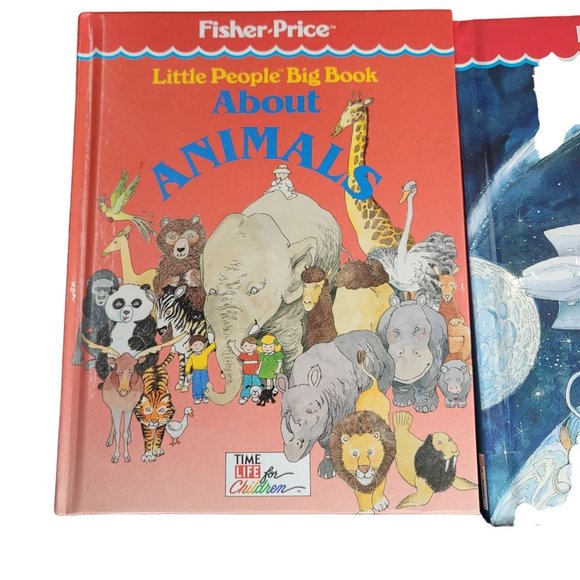 Fisher price little people About books. Set of 5 dinosaurs, space, cars, live, - Picture 5 of 8